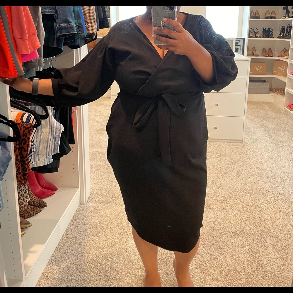 Sexy black dress